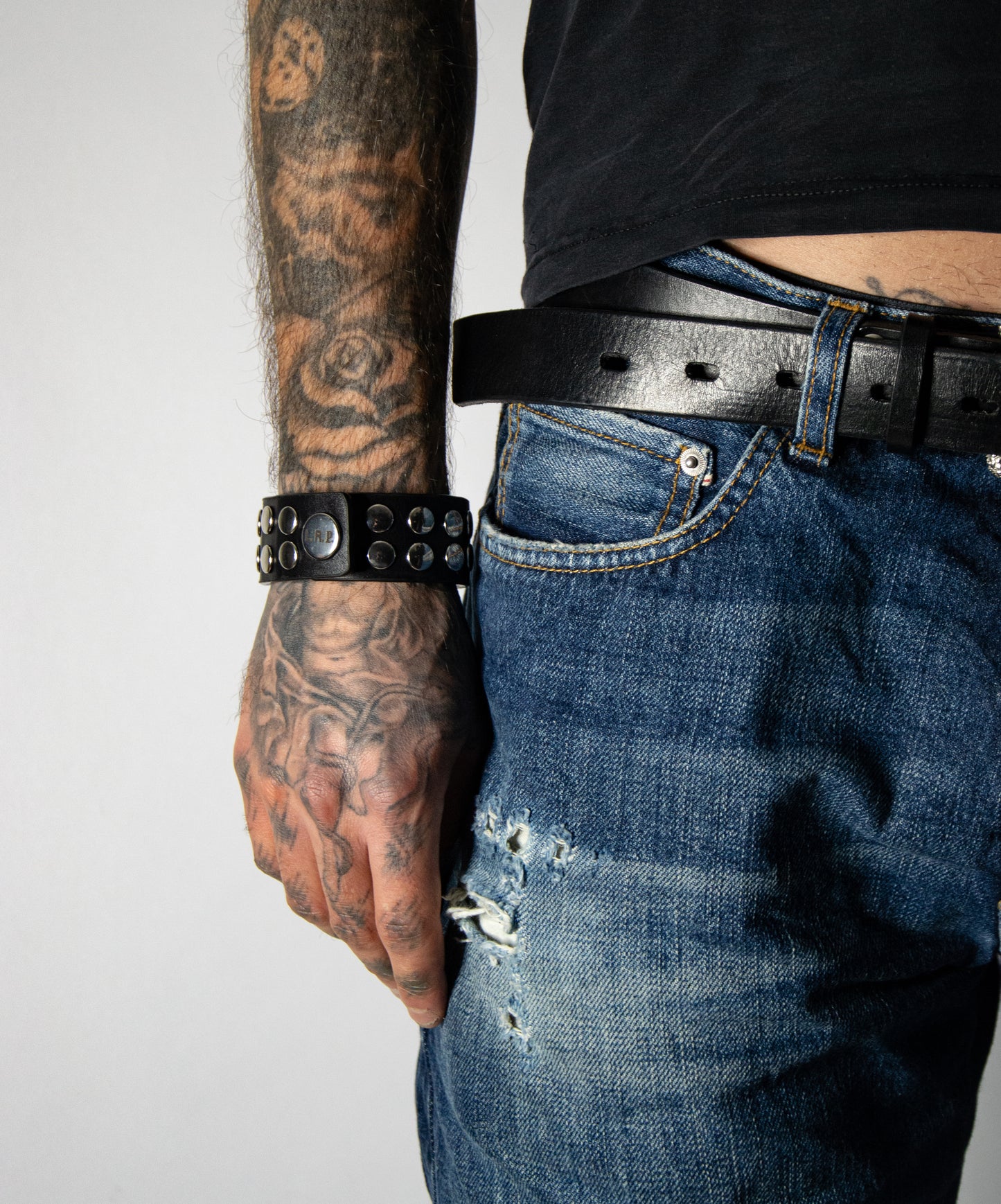 Two Lines Studded Bracelet - The 5